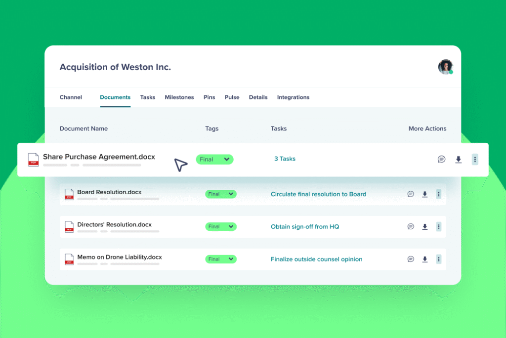 Documents in the Lupl app