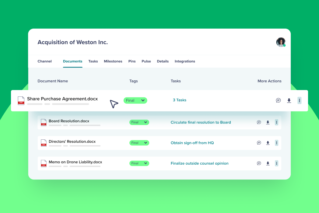 Documents in the Lupl app